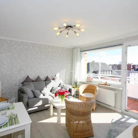 Daire Kleiner Meerblick Im Haus Windhuk - 49 Westerland