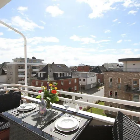 Daire Kleiner Meerblick Im Haus Windhuk - 49 Westerland